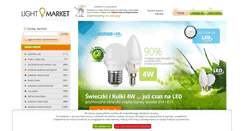 Desktop Screenshot of lightmarket.pl